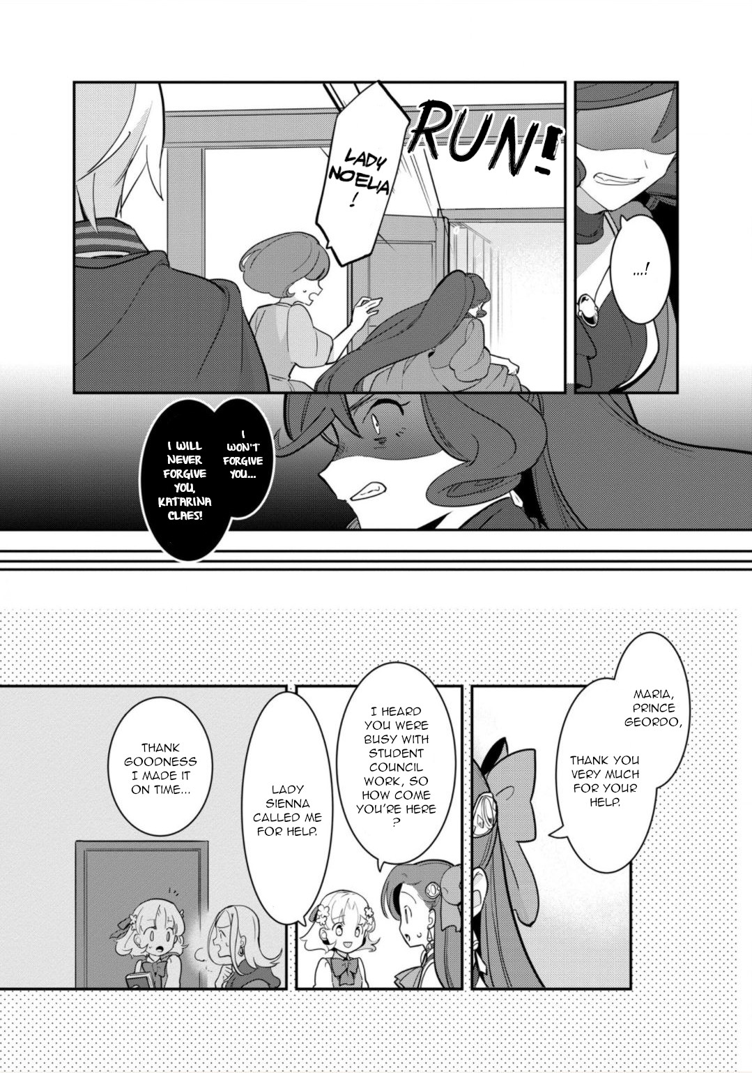 I Reincarnated into an Otome Game as a Villainess With Only Destruction Flags... In a Dire Situation!? Verge of Destruction Arc Chapter 17 page 20 - Chapter 17