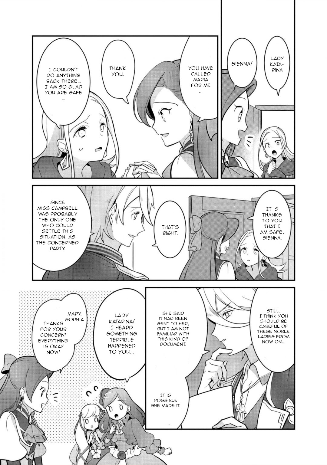 I Reincarnated into an Otome Game as a Villainess With Only Destruction Flags... In a Dire Situation!? Verge of Destruction Arc Chapter 17 page 21 - Chapter 17