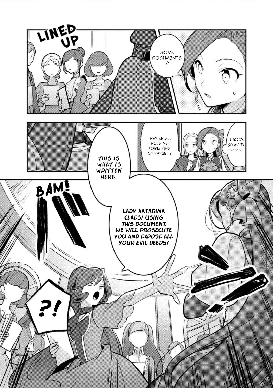 I Reincarnated into an Otome Game as a Villainess With Only Destruction Flags... In a Dire Situation!? Verge of Destruction Arc Chapter 17 page 5 - Chapter 17