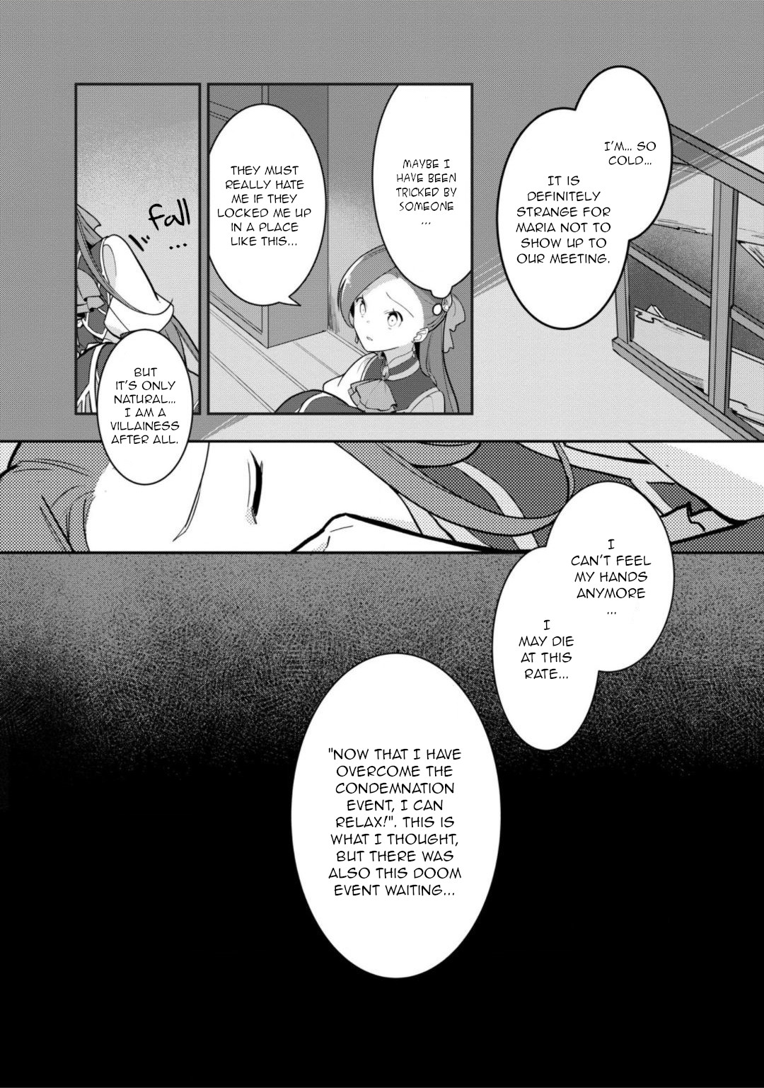 I Reincarnated into an Otome Game as a Villainess With Only Destruction Flags... In a Dire Situation!? Verge of Destruction Arc Chapter 18 page 12 - Chapter 18: Malice
