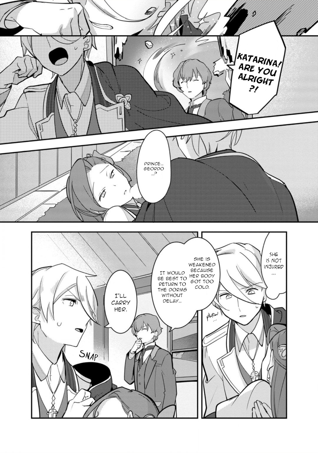 I Reincarnated into an Otome Game as a Villainess With Only Destruction Flags... In a Dire Situation!? Verge of Destruction Arc Chapter 18 page 17 - Chapter 18: Malice