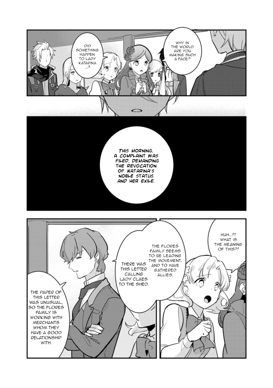 I Reincarnated into an Otome Game as a Villainess With Only Destruction Flags... In a Dire Situation!? Verge of Destruction Arc Chapter 18 page 24 - Chapter 18: Malice
