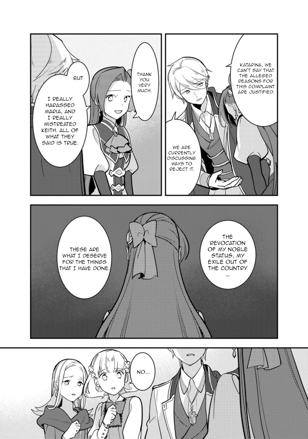 I Reincarnated into an Otome Game as a Villainess With Only Destruction Flags... In a Dire Situation!? Verge of Destruction Arc Chapter 18 page 27 - Chapter 18: Malice