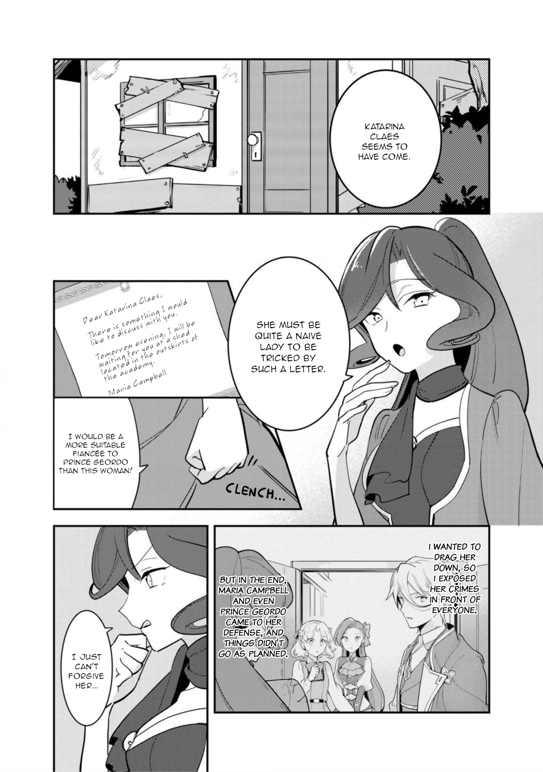 I Reincarnated into an Otome Game as a Villainess With Only Destruction Flags... In a Dire Situation!? Verge of Destruction Arc Chapter 18 page 3 - Chapter 18: Malice