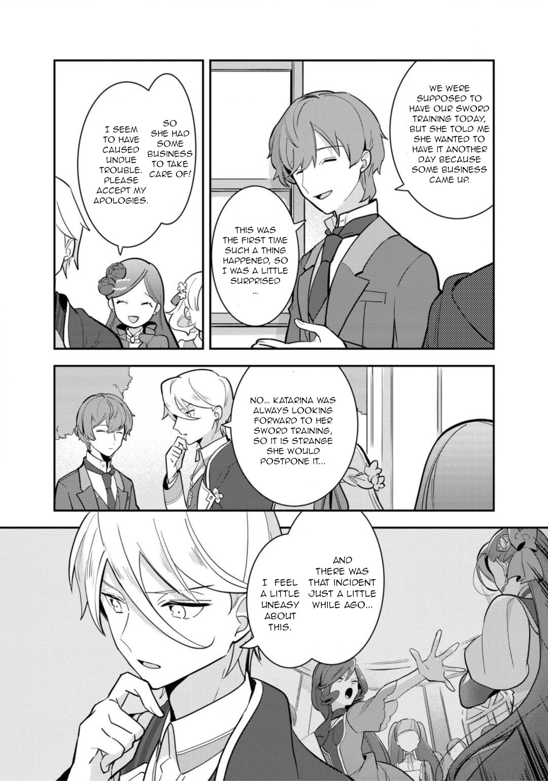 I Reincarnated into an Otome Game as a Villainess With Only Destruction Flags... In a Dire Situation!? Verge of Destruction Arc Chapter 18 page 9 - Chapter 18: Malice