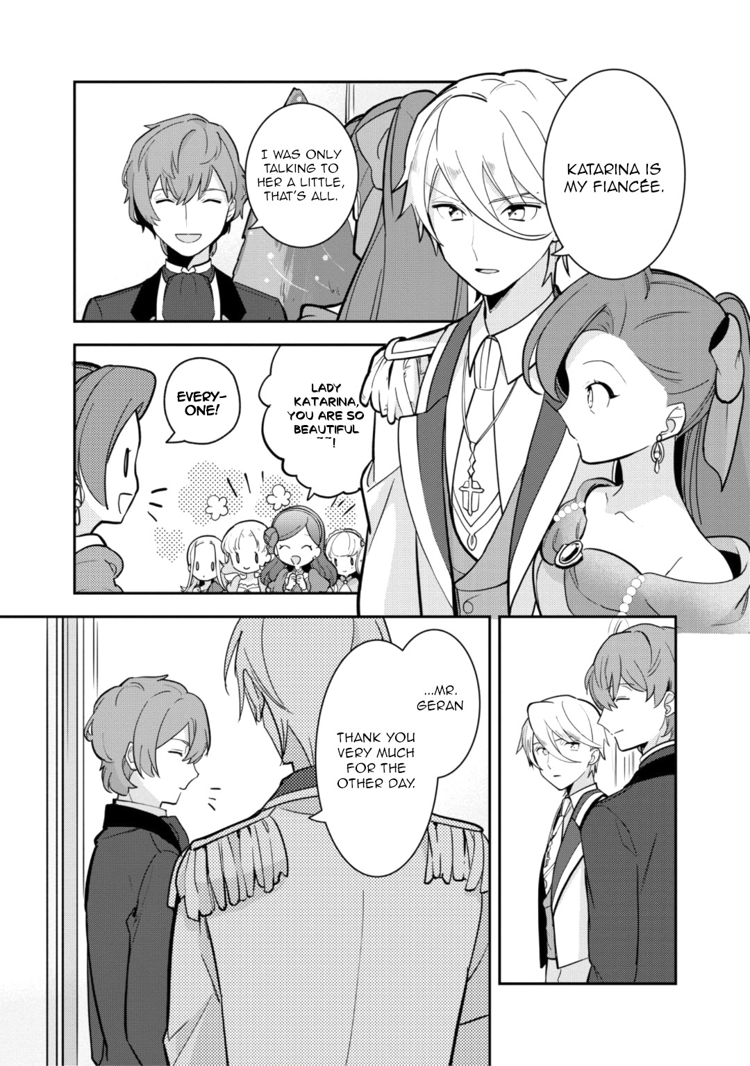 I Reincarnated into an Otome Game as a Villainess With Only Destruction Flags... In a Dire Situation!? Verge of Destruction Arc Chapter 19 page 18 - Chapter 19: Everyone's feelings [END]