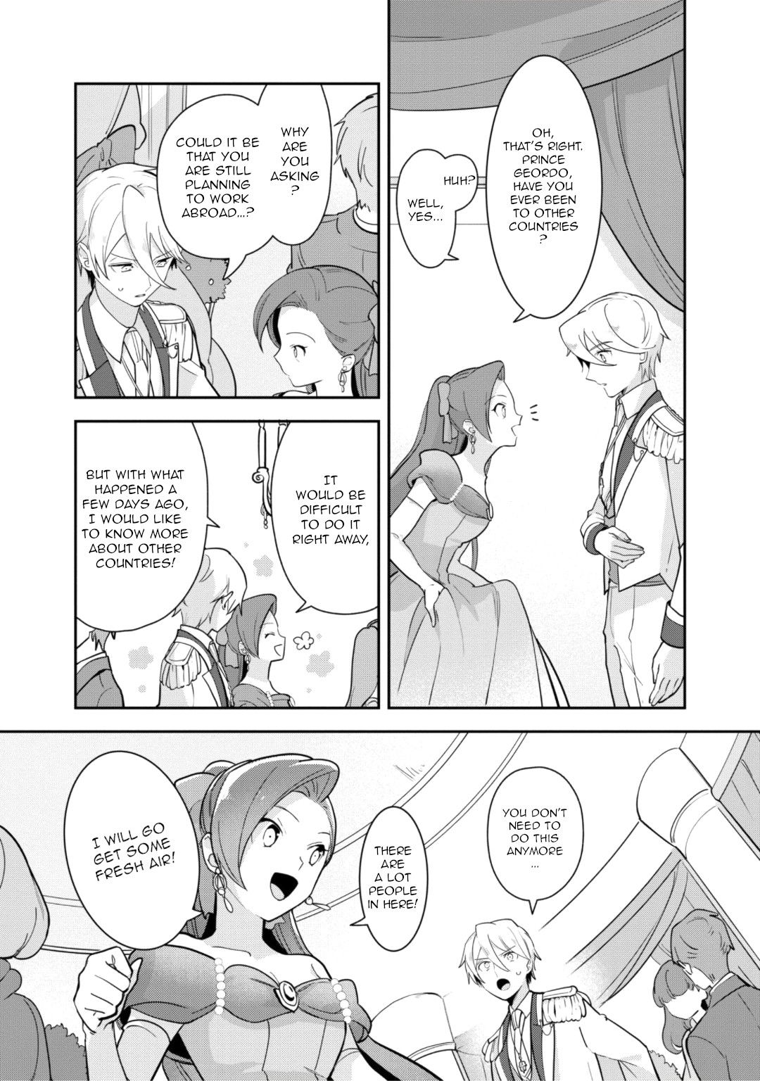 I Reincarnated into an Otome Game as a Villainess With Only Destruction Flags... In a Dire Situation!? Verge of Destruction Arc Chapter 19 page 23 - Chapter 19: Everyone's feelings [END]