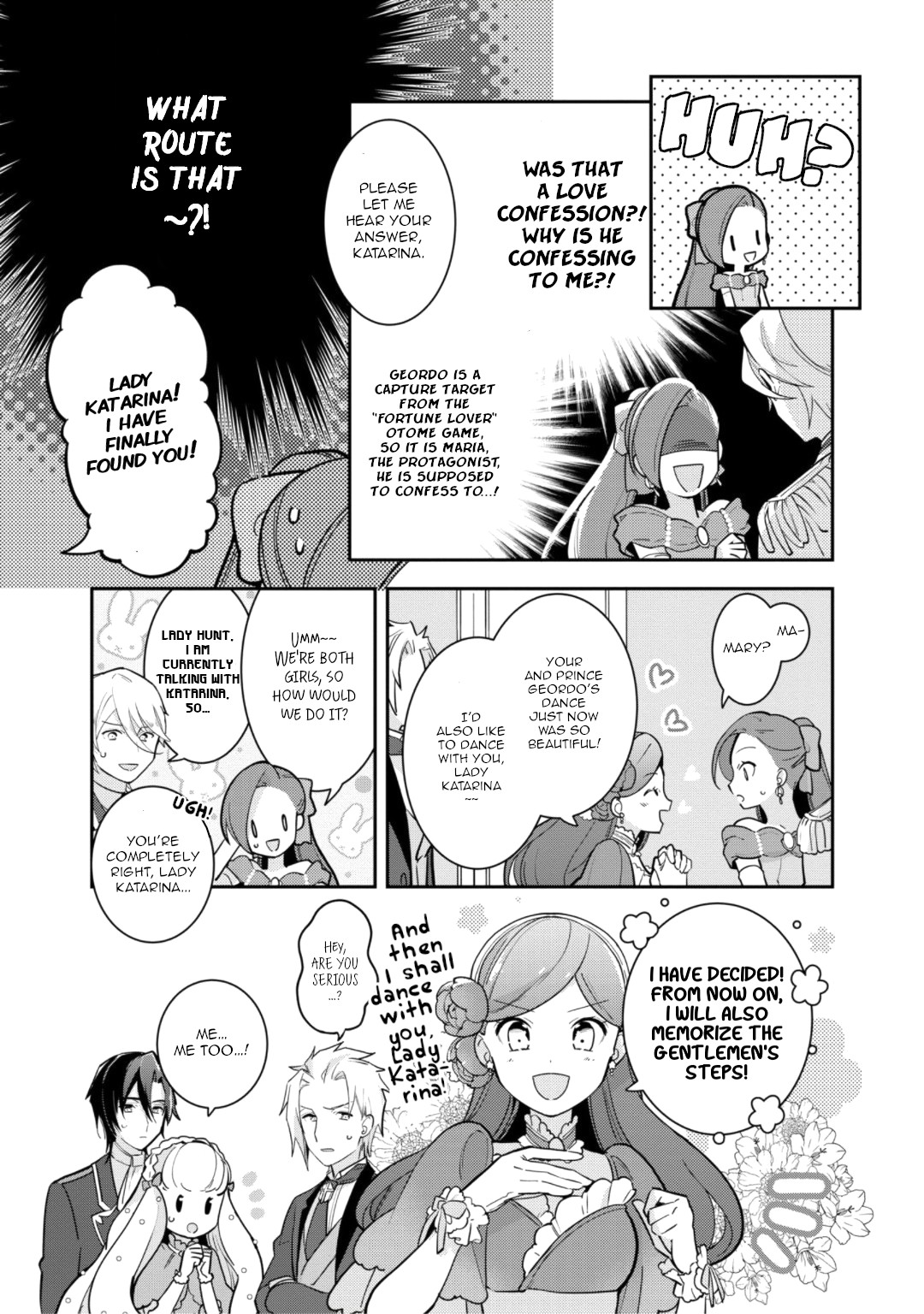 I Reincarnated into an Otome Game as a Villainess With Only Destruction Flags... In a Dire Situation!? Verge of Destruction Arc Chapter 19 page 26 - Chapter 19: Everyone's feelings [END]
