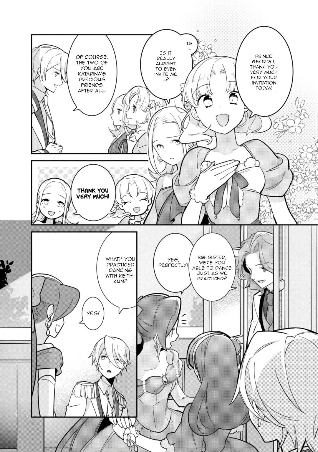 I Reincarnated into an Otome Game as a Villainess With Only Destruction Flags... In a Dire Situation!? Verge of Destruction Arc Chapter 19 page 27 - Chapter 19: Everyone's feelings [END]