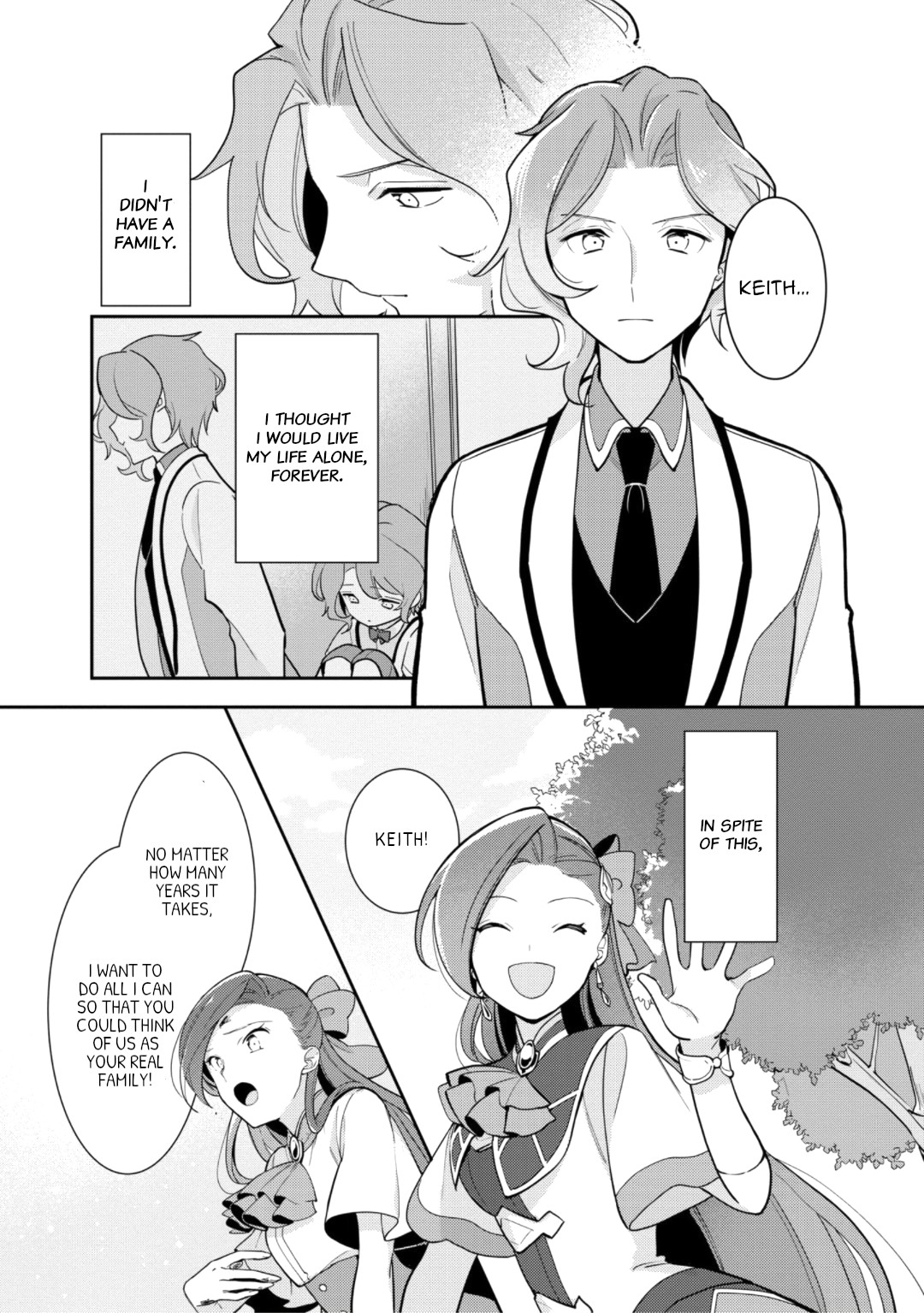 I Reincarnated into an Otome Game as a Villainess With Only Destruction Flags... In a Dire Situation!? Verge of Destruction Arc Chapter 19 page 7 - Chapter 19: Everyone's feelings [END]