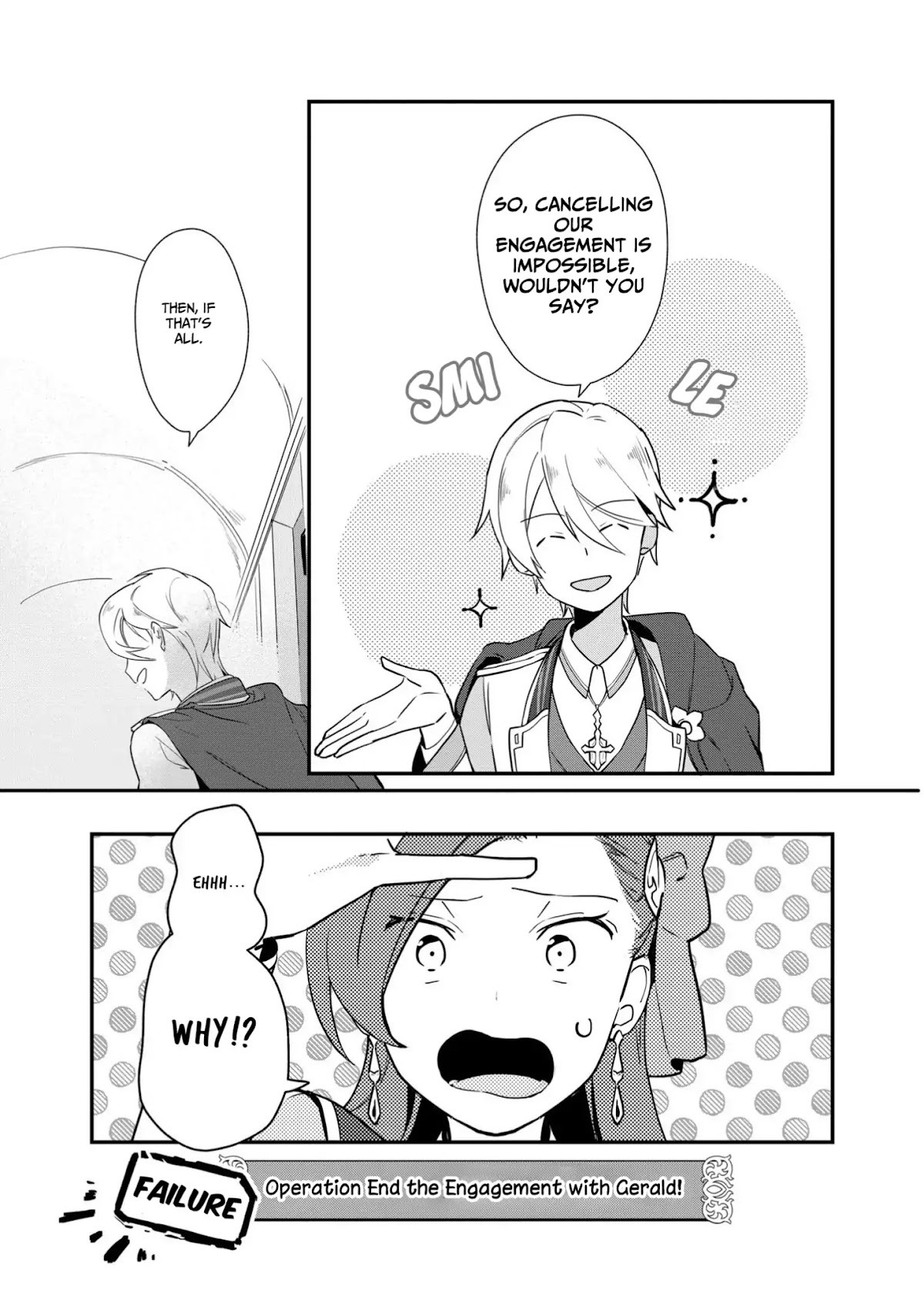 I Reincarnated into an Otome Game as a Villainess With Only Destruction Flags... In a Dire Situation!? Verge of Destruction Arc Chapter 2 page 11 - Chapter 2: Aiming for a Broken Engagement