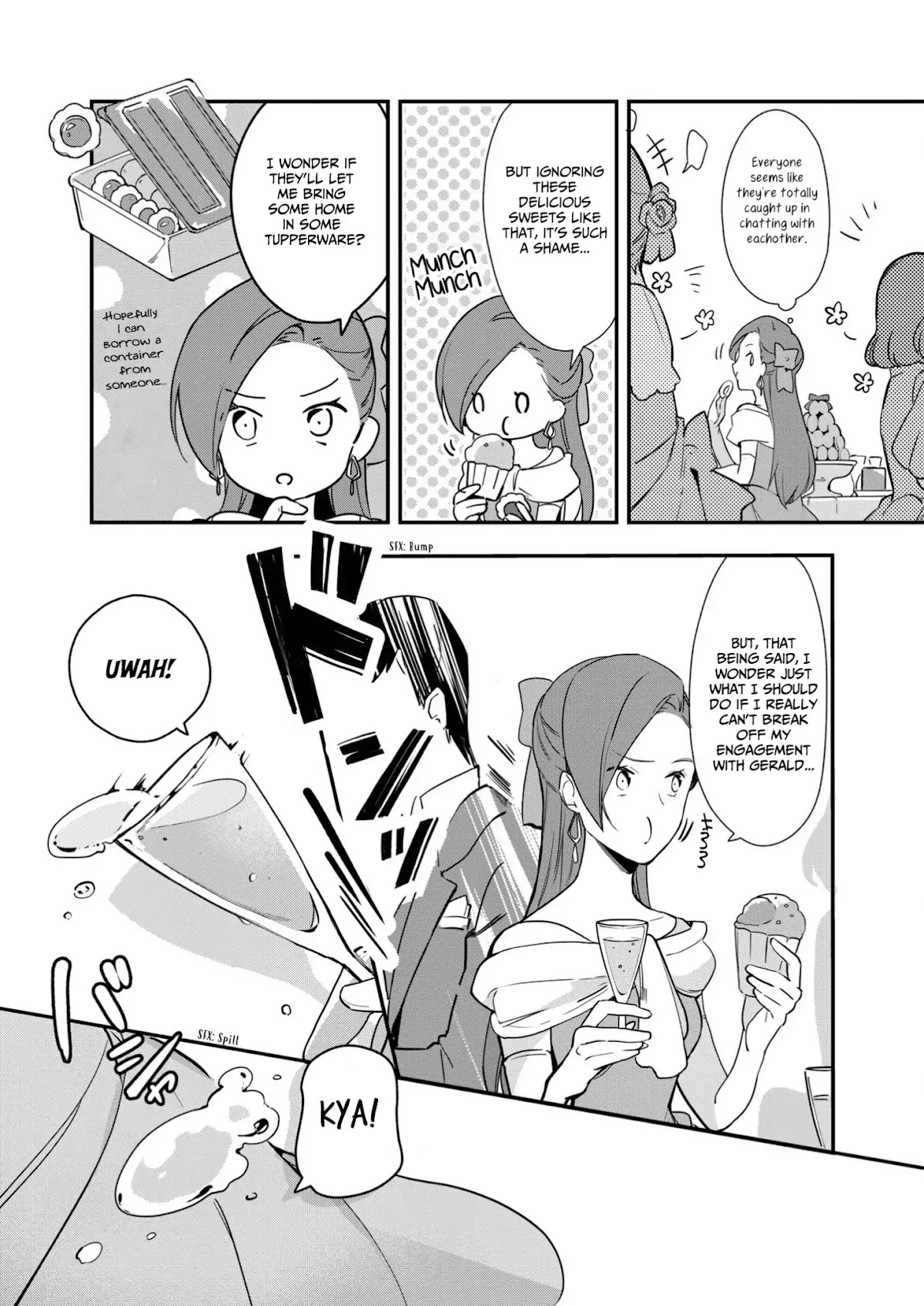 I Reincarnated into an Otome Game as a Villainess With Only Destruction Flags... In a Dire Situation!? Verge of Destruction Arc Chapter 2 page 13 - Chapter 2: Aiming for a Broken Engagement