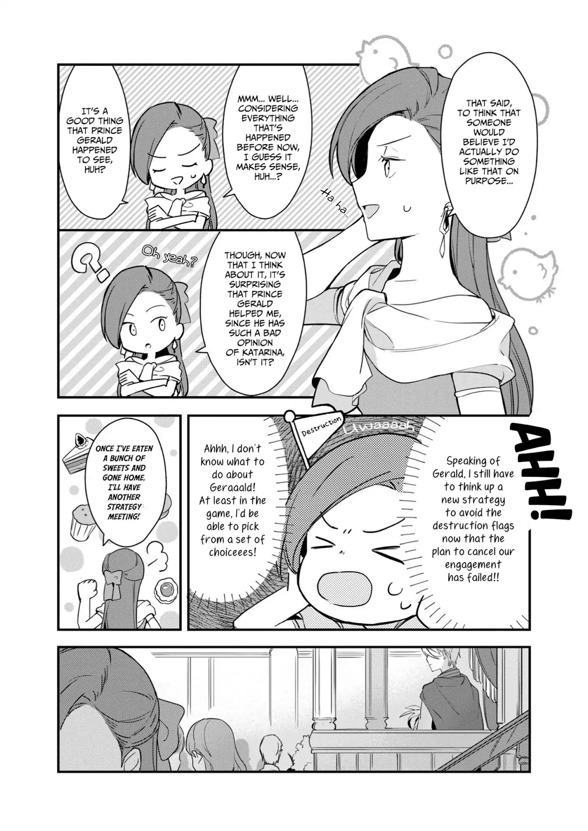 I Reincarnated into an Otome Game as a Villainess With Only Destruction Flags... In a Dire Situation!? Verge of Destruction Arc Chapter 2 page 20 - Chapter 2: Aiming for a Broken Engagement