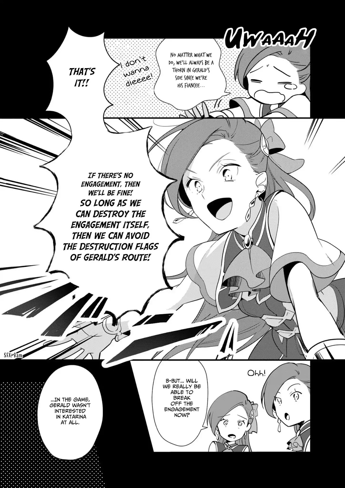 I Reincarnated into an Otome Game as a Villainess With Only Destruction Flags... In a Dire Situation!? Verge of Destruction Arc Chapter 2 page 5 - Chapter 2: Aiming for a Broken Engagement