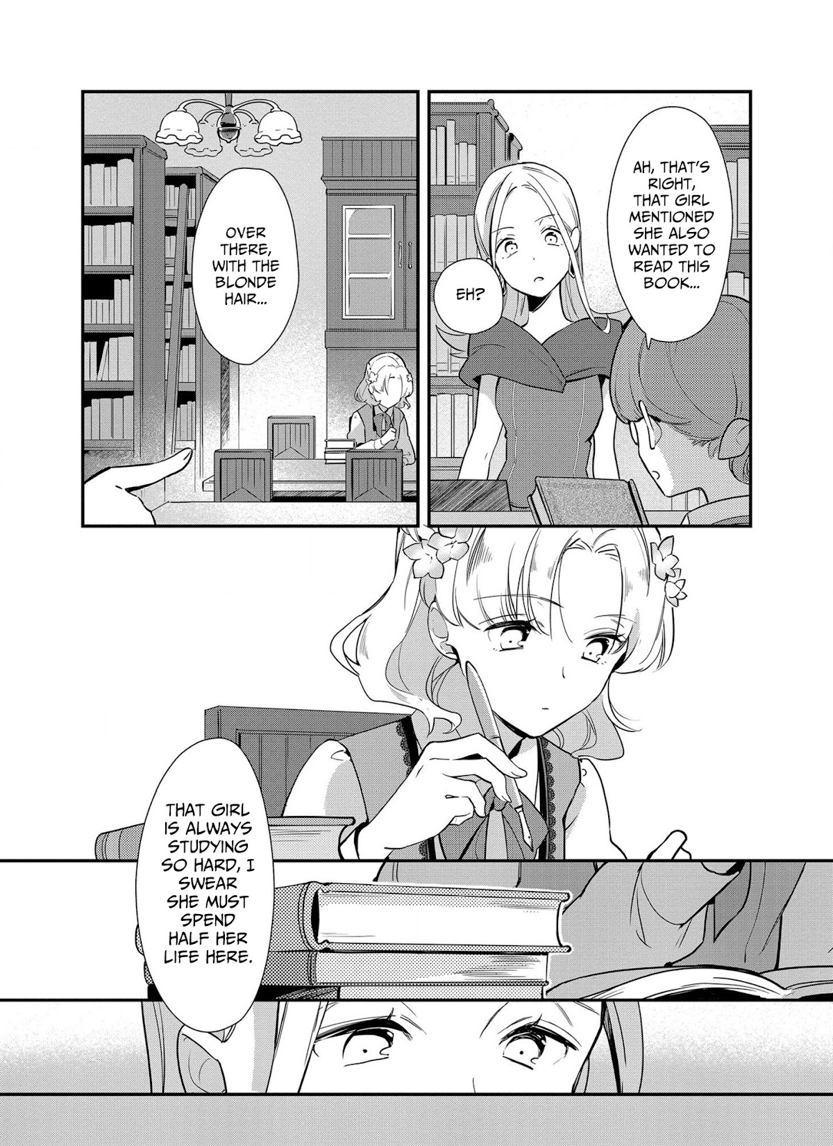 I Reincarnated into an Otome Game as a Villainess With Only Destruction Flags... In a Dire Situation!? Verge of Destruction Arc Chapter 3 page 22 - Chapter 3: The Suspicious Loner