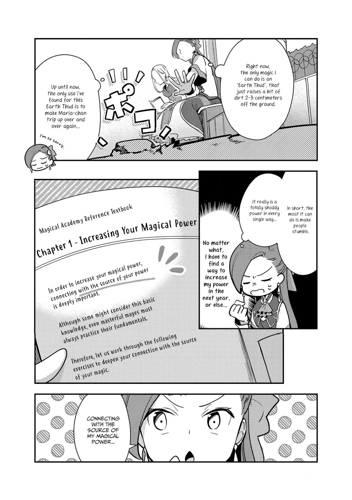 I Reincarnated into an Otome Game as a Villainess With Only Destruction Flags... In a Dire Situation!? Verge of Destruction Arc Chapter 4 page 10 - Chapter 4: Training Magic