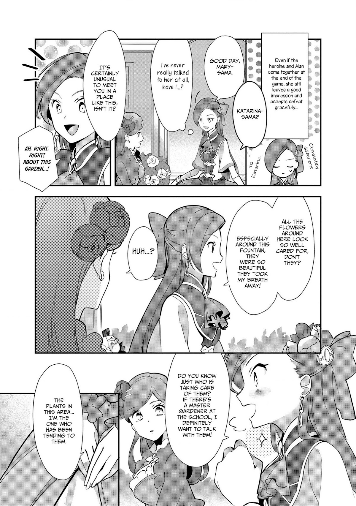 I Reincarnated into an Otome Game as a Villainess With Only Destruction Flags... In a Dire Situation!? Verge of Destruction Arc Chapter 4 page 17 - Chapter 4: Training Magic