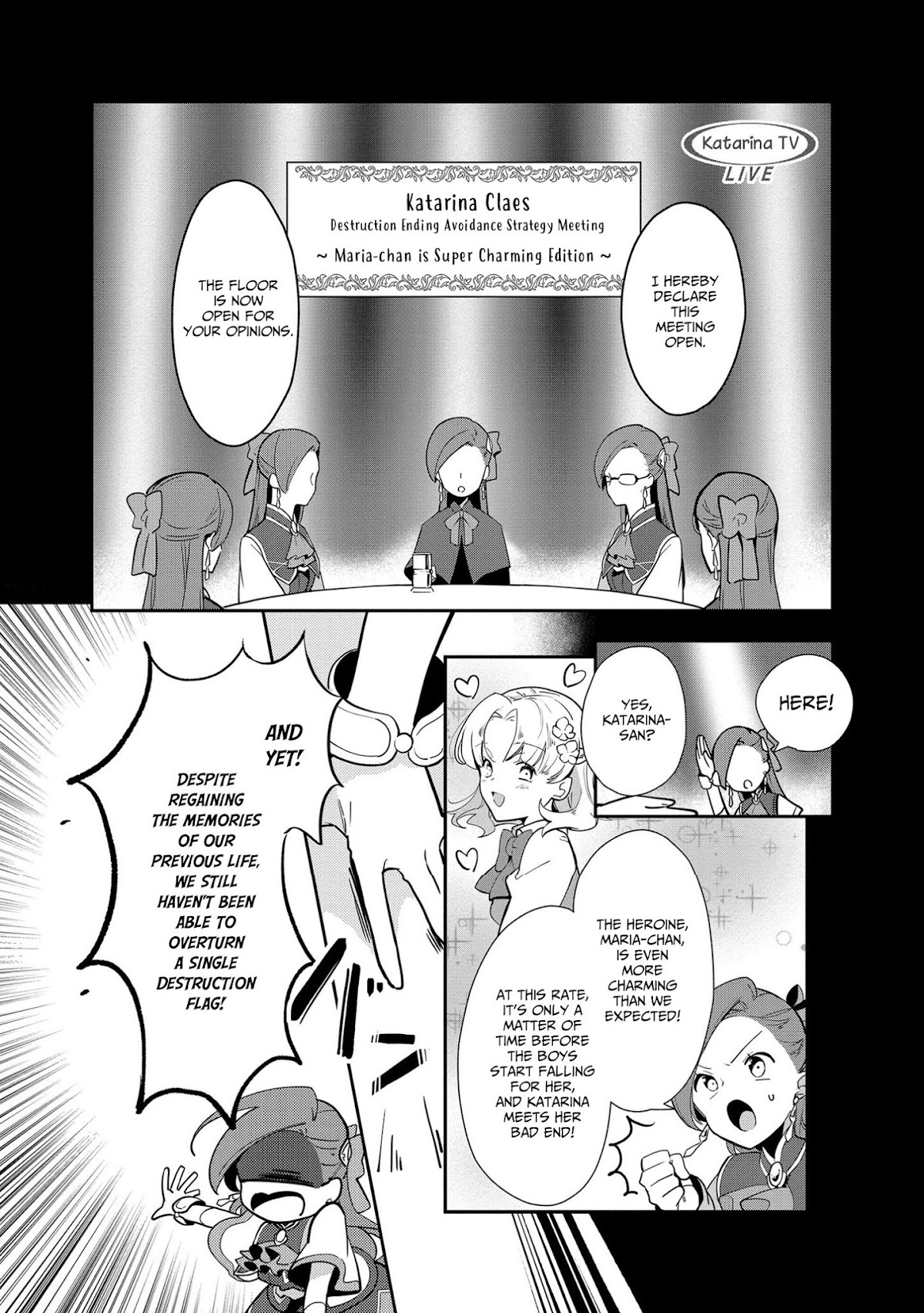 I Reincarnated into an Otome Game as a Villainess With Only Destruction Flags... In a Dire Situation!? Verge of Destruction Arc Chapter 4 page 3 - Chapter 4: Training Magic