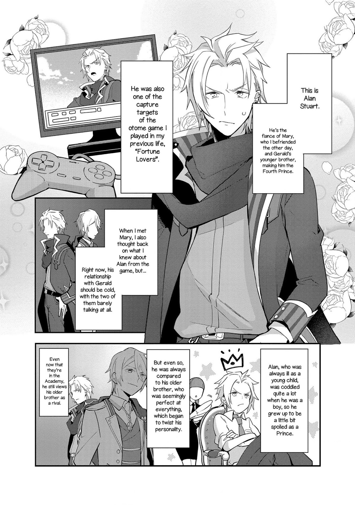I Reincarnated into an Otome Game as a Villainess With Only Destruction Flags... In a Dire Situation!? Verge of Destruction Arc Chapter 5 page 12 - Chapter 5: Gerald's Weakness