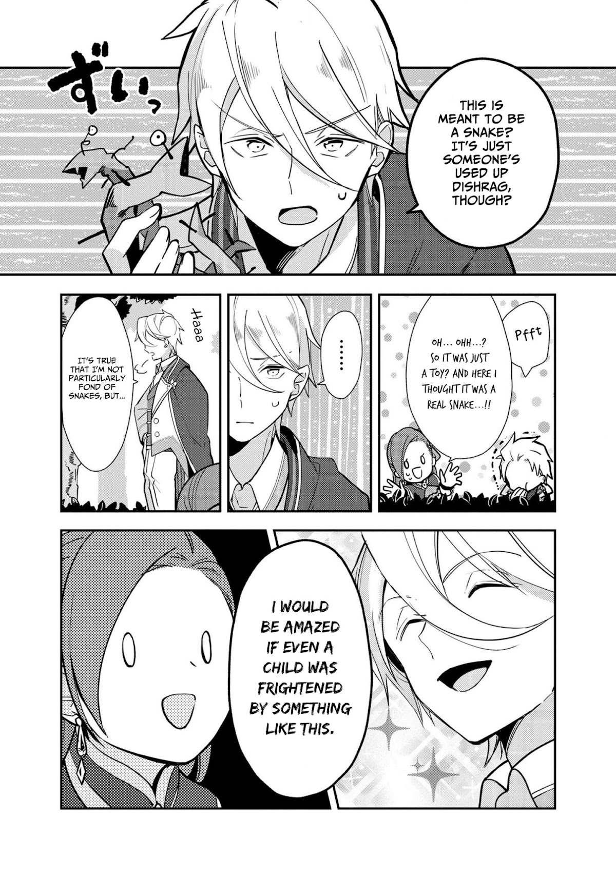 I Reincarnated into an Otome Game as a Villainess With Only Destruction Flags... In a Dire Situation!? Verge of Destruction Arc Chapter 5 page 22 - Chapter 5: Gerald's Weakness
