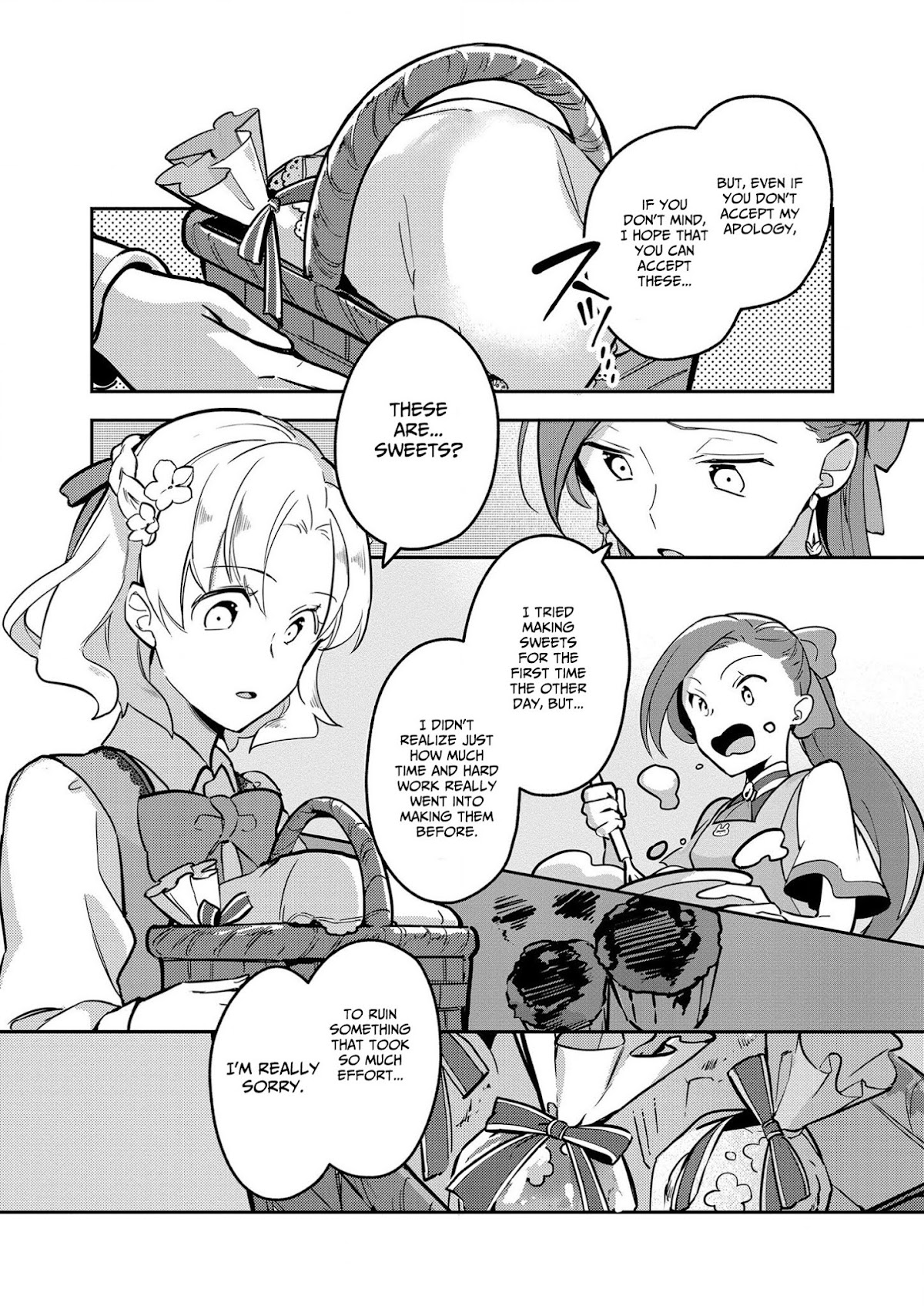 I Reincarnated into an Otome Game as a Villainess With Only Destruction Flags... In a Dire Situation!? Verge of Destruction Arc Chapter 6 page 19 - Chapter 6: A Heartfelt Apology