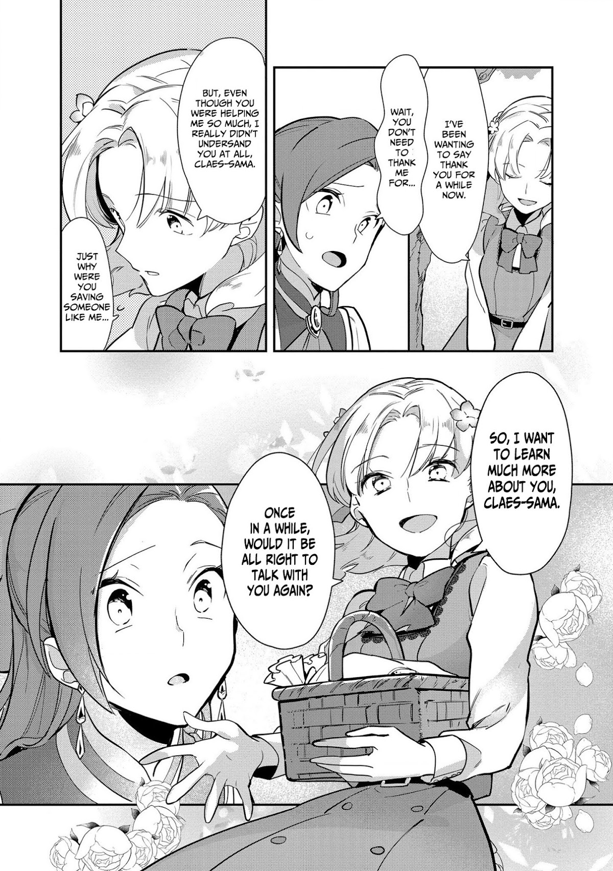 I Reincarnated into an Otome Game as a Villainess With Only Destruction Flags... In a Dire Situation!? Verge of Destruction Arc Chapter 6 page 22 - Chapter 6: A Heartfelt Apology