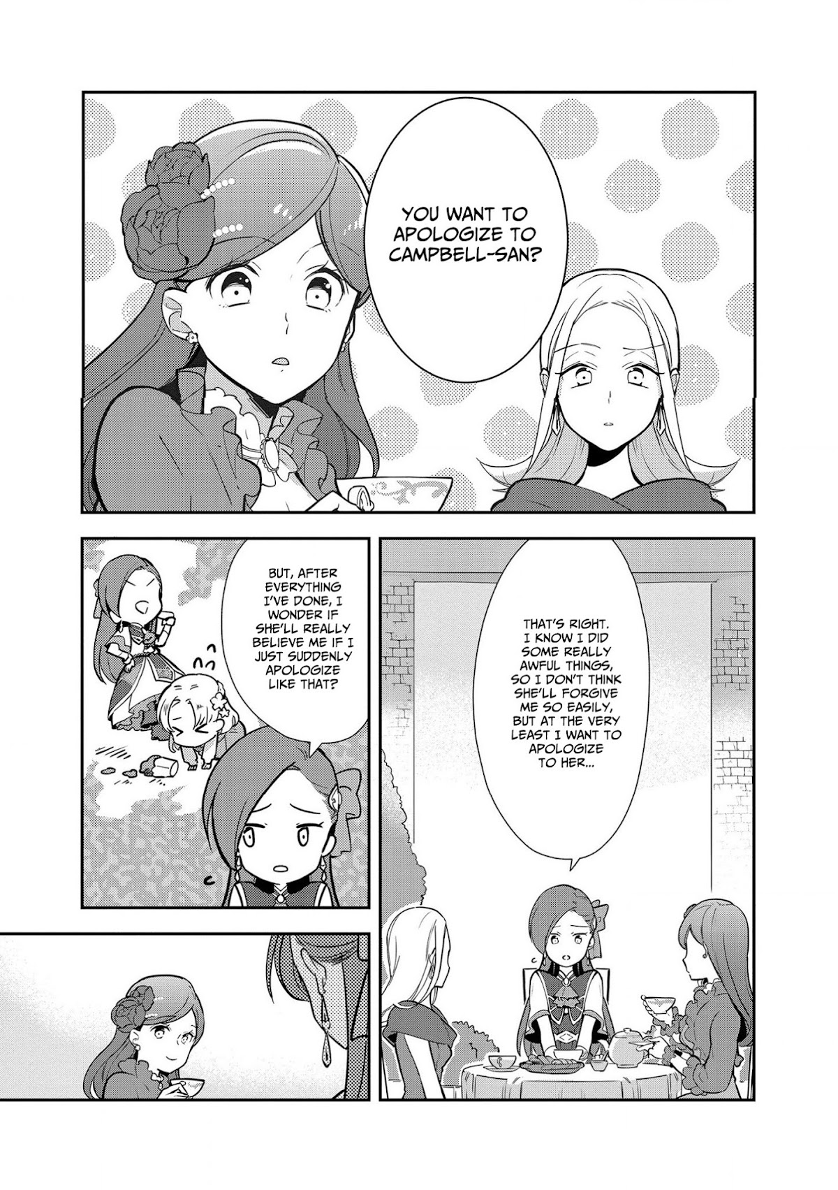 I Reincarnated into an Otome Game as a Villainess With Only Destruction Flags... In a Dire Situation!? Verge of Destruction Arc Chapter 6 page 4 - Chapter 6: A Heartfelt Apology
