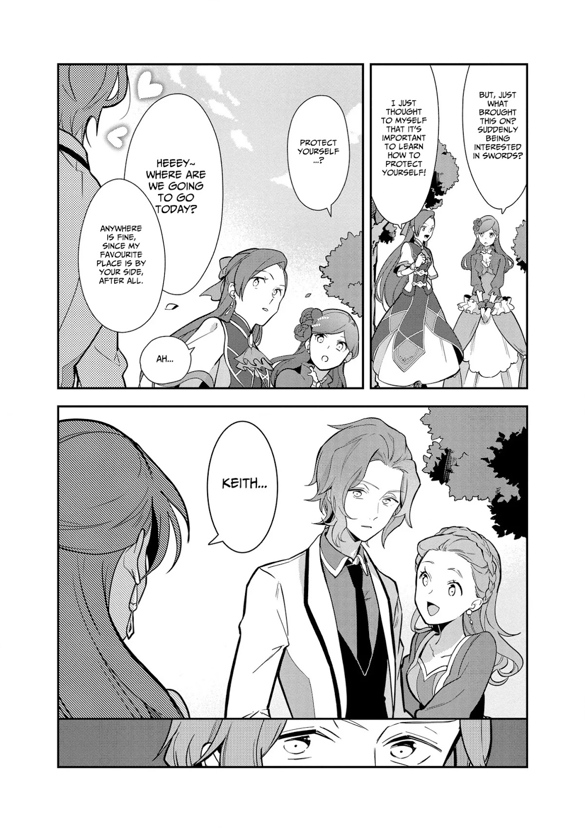 I Reincarnated into an Otome Game as a Villainess With Only Destruction Flags... In a Dire Situation!? Verge of Destruction Arc Chapter 7 page 10 - Chapter 7: Seeking a Sword Master