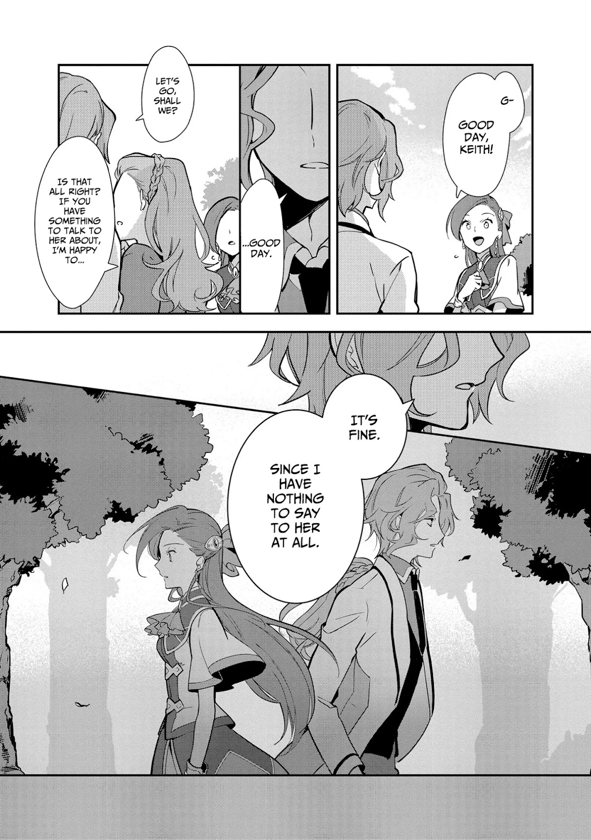 I Reincarnated into an Otome Game as a Villainess With Only Destruction Flags... In a Dire Situation!? Verge of Destruction Arc Chapter 7 page 11 - Chapter 7: Seeking a Sword Master