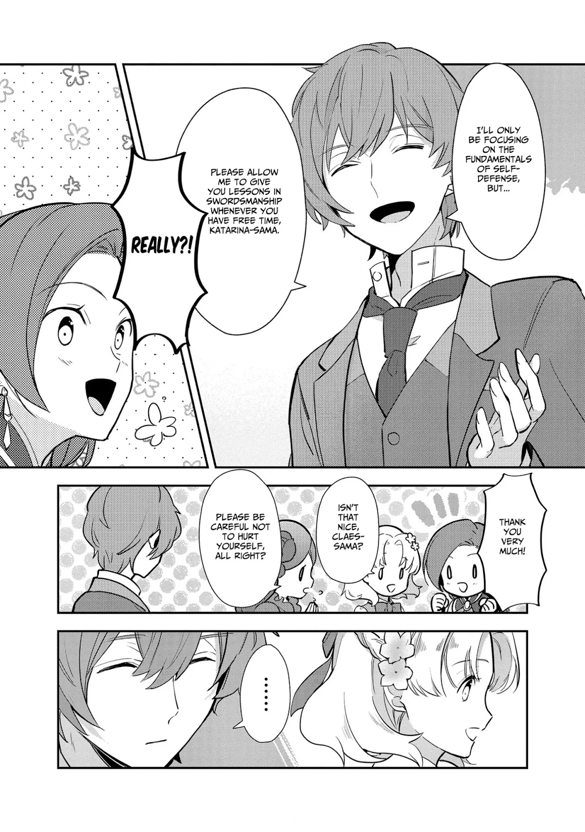 I Reincarnated into an Otome Game as a Villainess With Only Destruction Flags... In a Dire Situation!? Verge of Destruction Arc Chapter 7 page 23 - Chapter 7: Seeking a Sword Master