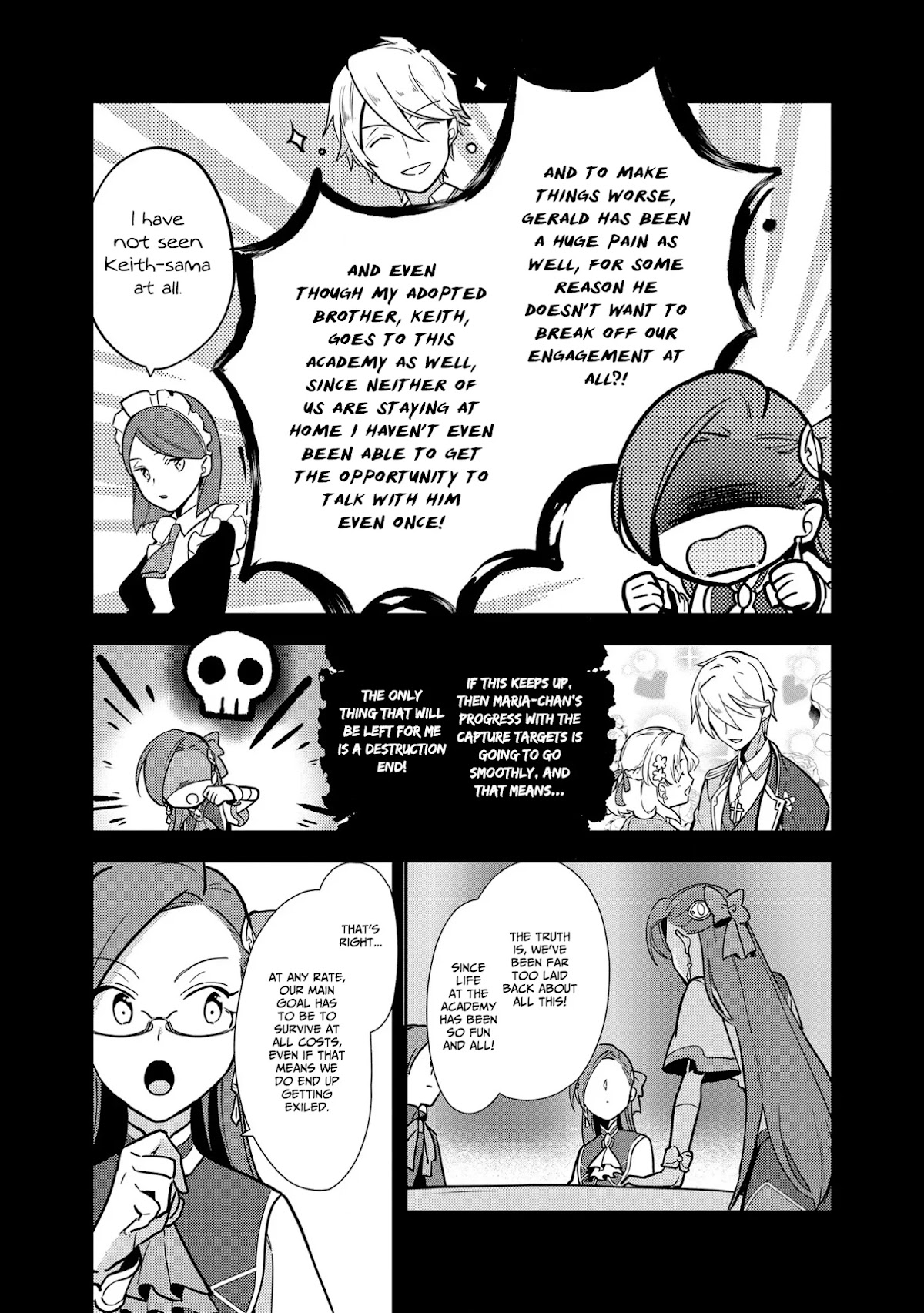 I Reincarnated into an Otome Game as a Villainess With Only Destruction Flags... In a Dire Situation!? Verge of Destruction Arc Chapter 7 page 5 - Chapter 7: Seeking a Sword Master
