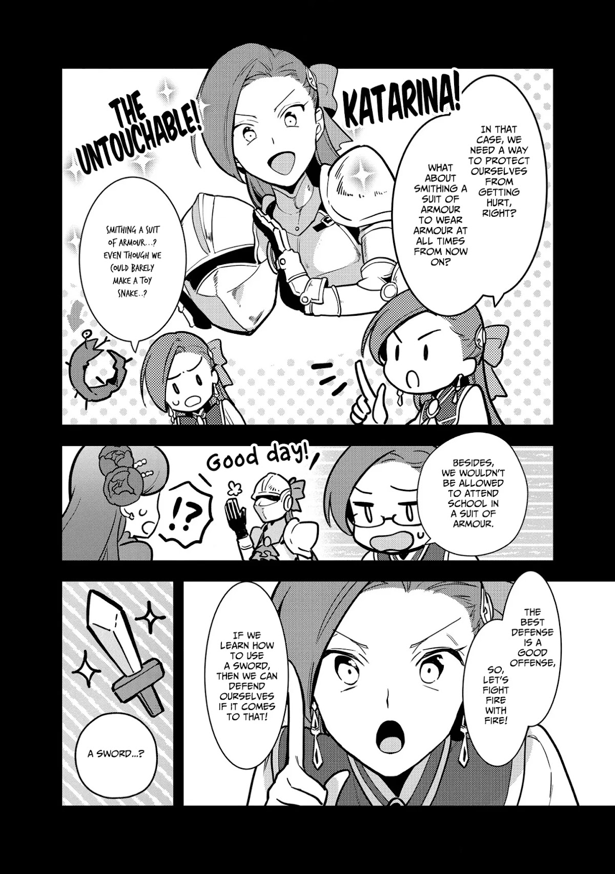 I Reincarnated into an Otome Game as a Villainess With Only Destruction Flags... In a Dire Situation!? Verge of Destruction Arc Chapter 7 page 6 - Chapter 7: Seeking a Sword Master