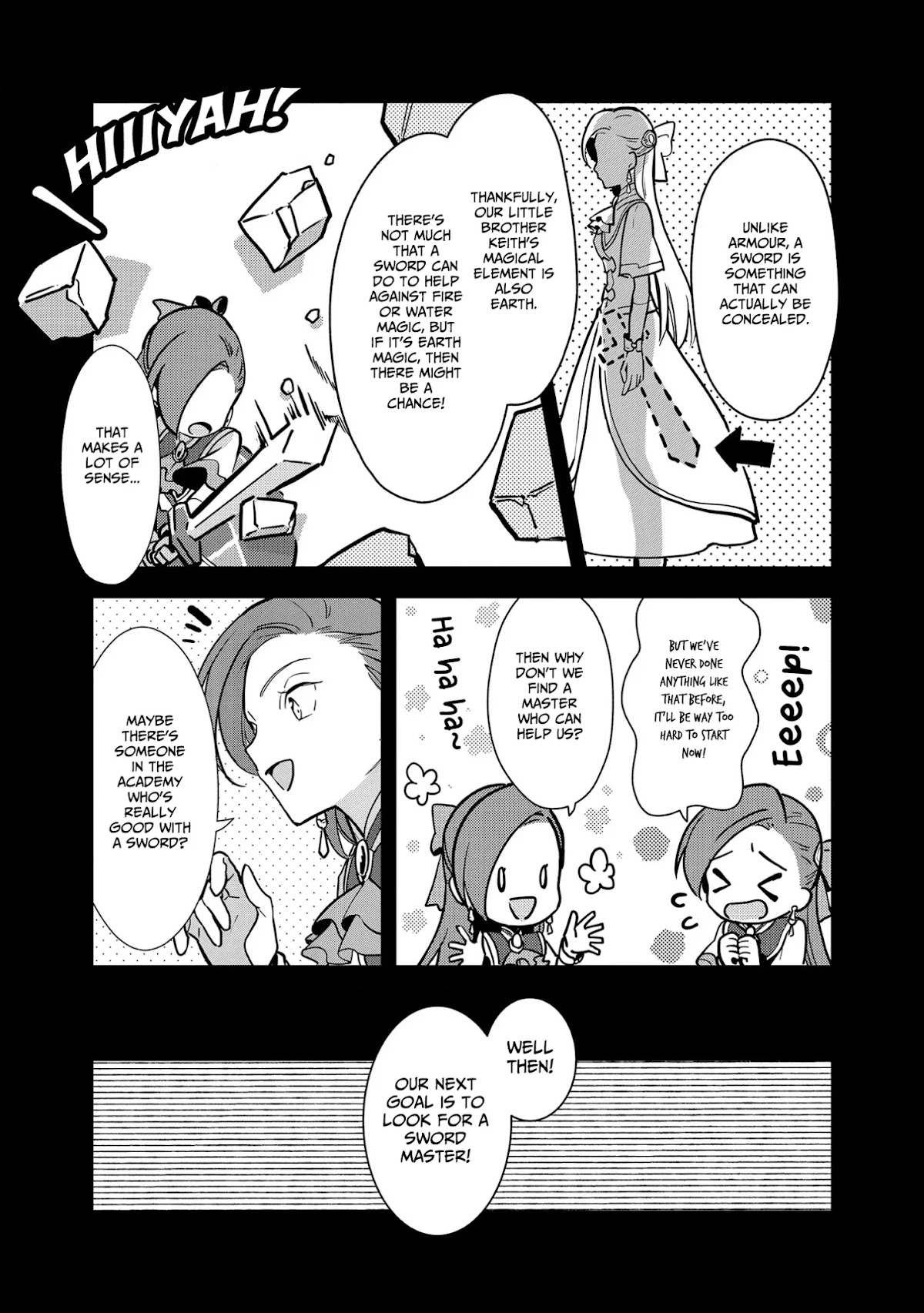 I Reincarnated into an Otome Game as a Villainess With Only Destruction Flags... In a Dire Situation!? Verge of Destruction Arc Chapter 7 page 7 - Chapter 7: Seeking a Sword Master