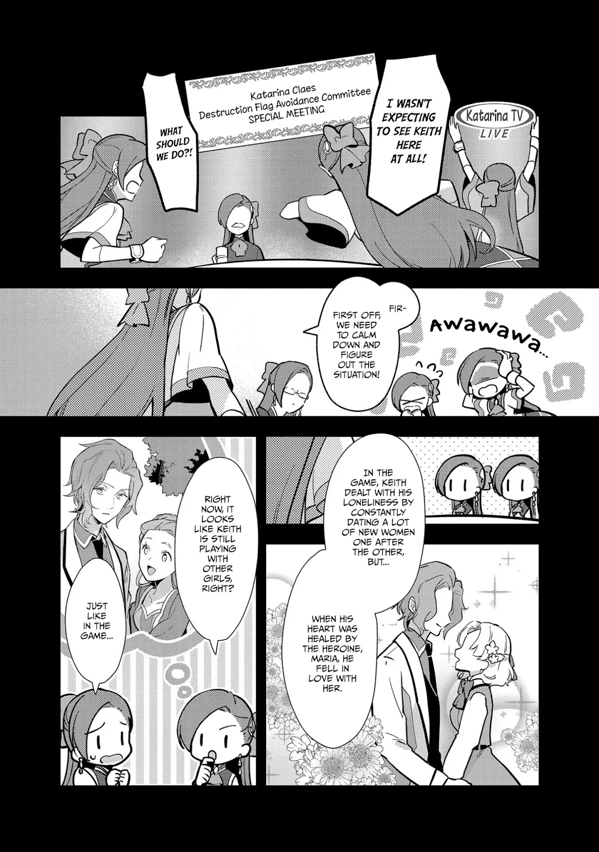 I Reincarnated into an Otome Game as a Villainess With Only Destruction Flags... In a Dire Situation!? Verge of Destruction Arc Chapter 8 page 14 - Chapter 8: A Closed Off Heart
