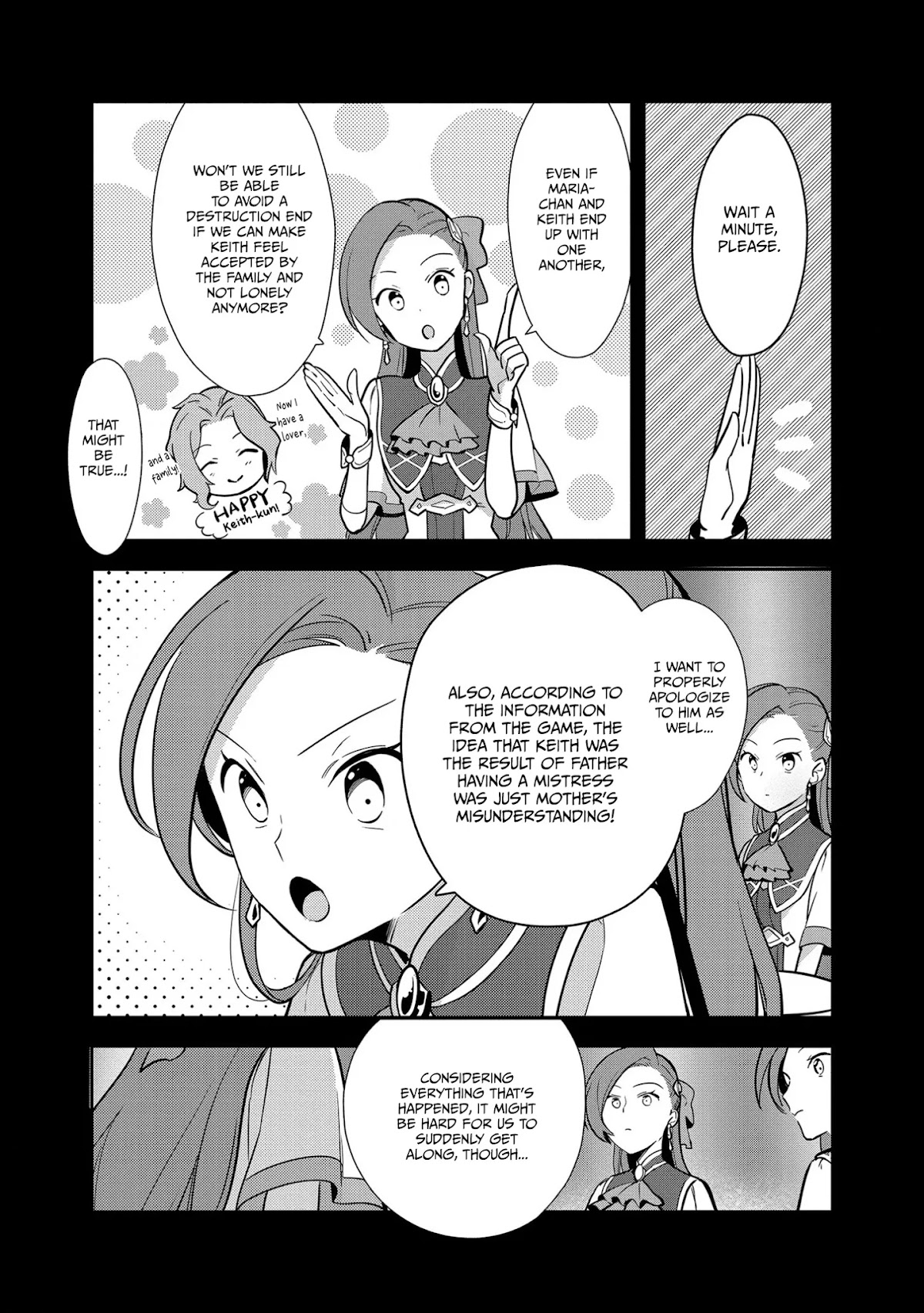 I Reincarnated into an Otome Game as a Villainess With Only Destruction Flags... In a Dire Situation!? Verge of Destruction Arc Chapter 8 page 16 - Chapter 8: A Closed Off Heart