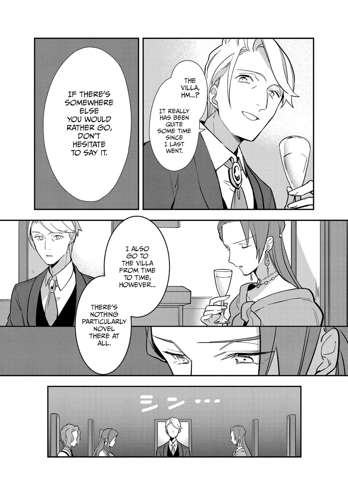 I Reincarnated into an Otome Game as a Villainess With Only Destruction Flags... In a Dire Situation!? Verge of Destruction Arc Chapter 8 page 21 - Chapter 8: A Closed Off Heart
