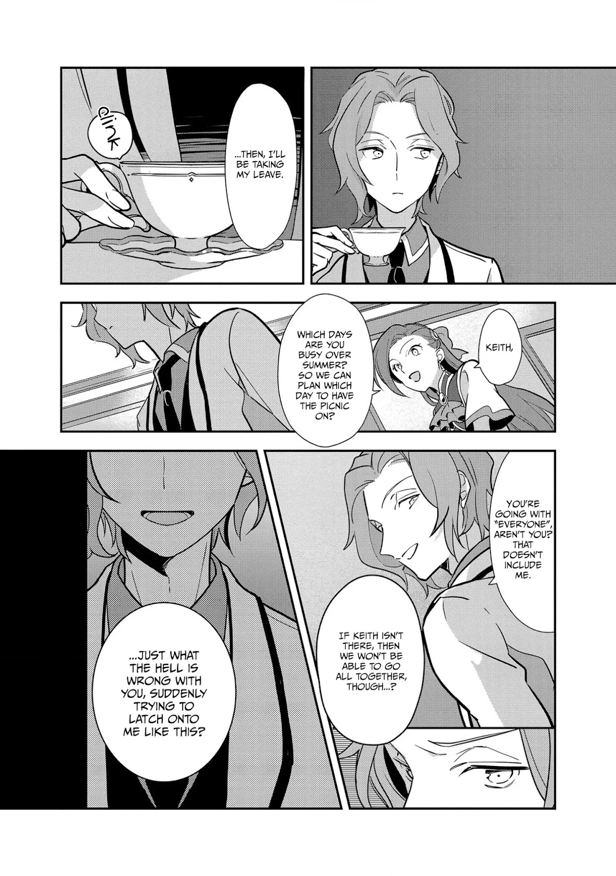 I Reincarnated into an Otome Game as a Villainess With Only Destruction Flags... In a Dire Situation!? Verge of Destruction Arc Chapter 8 page 23 - Chapter 8: A Closed Off Heart