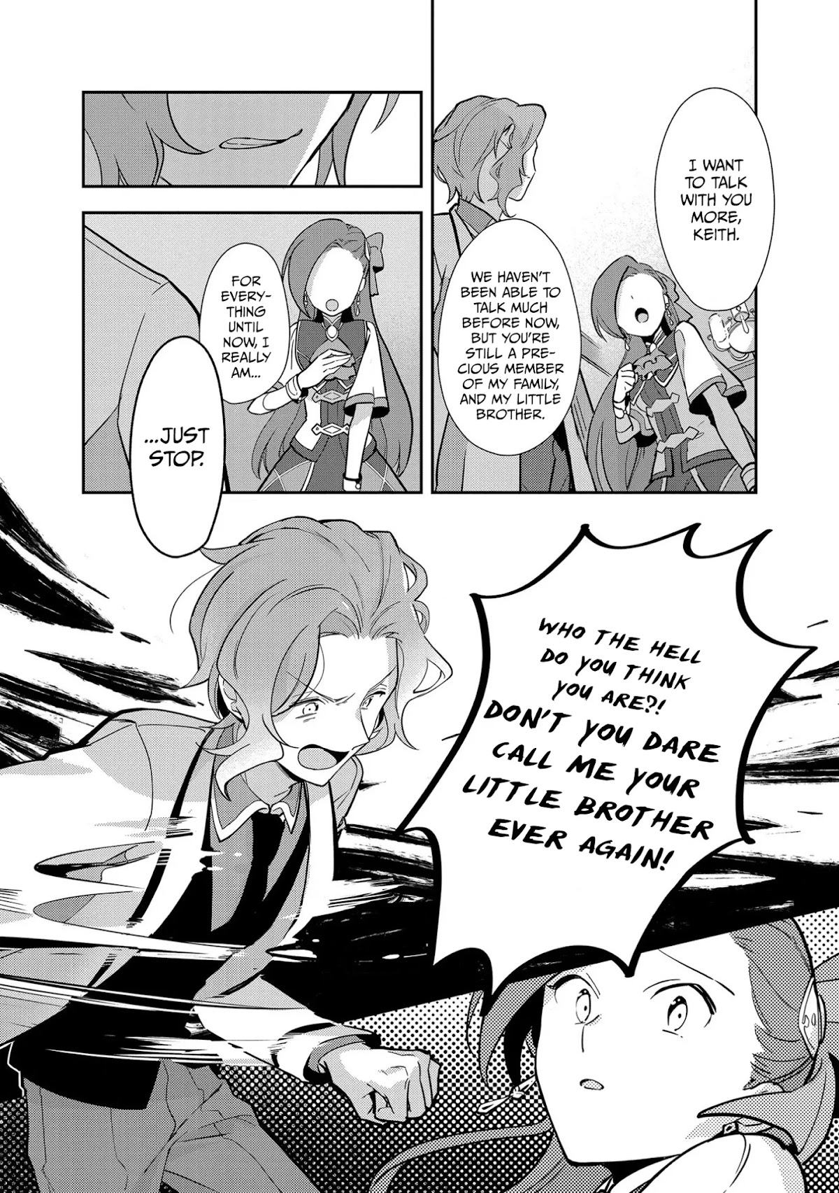 I Reincarnated into an Otome Game as a Villainess With Only Destruction Flags... In a Dire Situation!? Verge of Destruction Arc Chapter 8 page 24 - Chapter 8: A Closed Off Heart