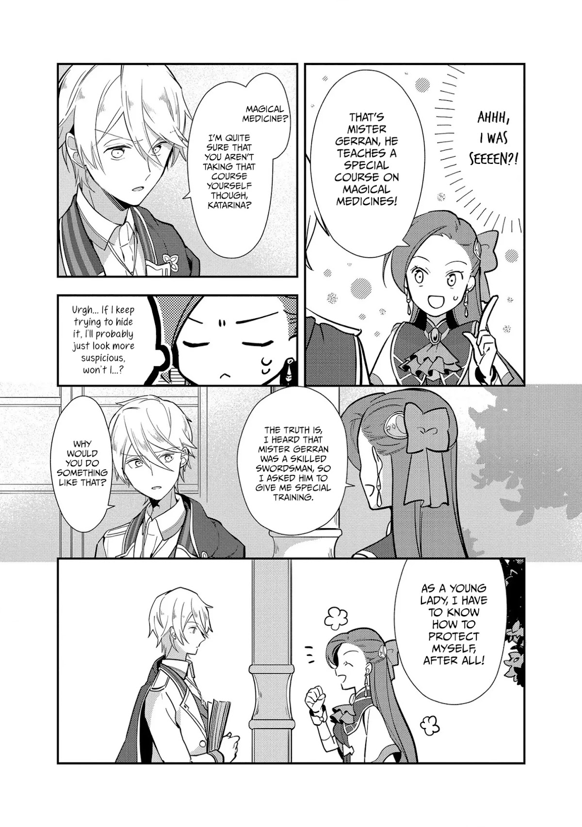 I Reincarnated into an Otome Game as a Villainess With Only Destruction Flags... In a Dire Situation!? Verge of Destruction Arc Chapter 8 page 6 - Chapter 8: A Closed Off Heart