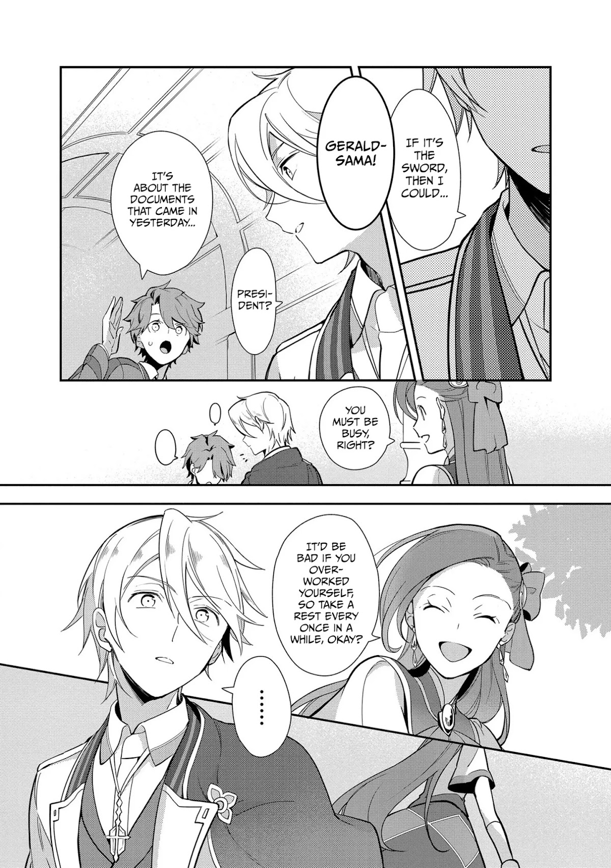 I Reincarnated into an Otome Game as a Villainess With Only Destruction Flags... In a Dire Situation!? Verge of Destruction Arc Chapter 8 page 7 - Chapter 8: A Closed Off Heart