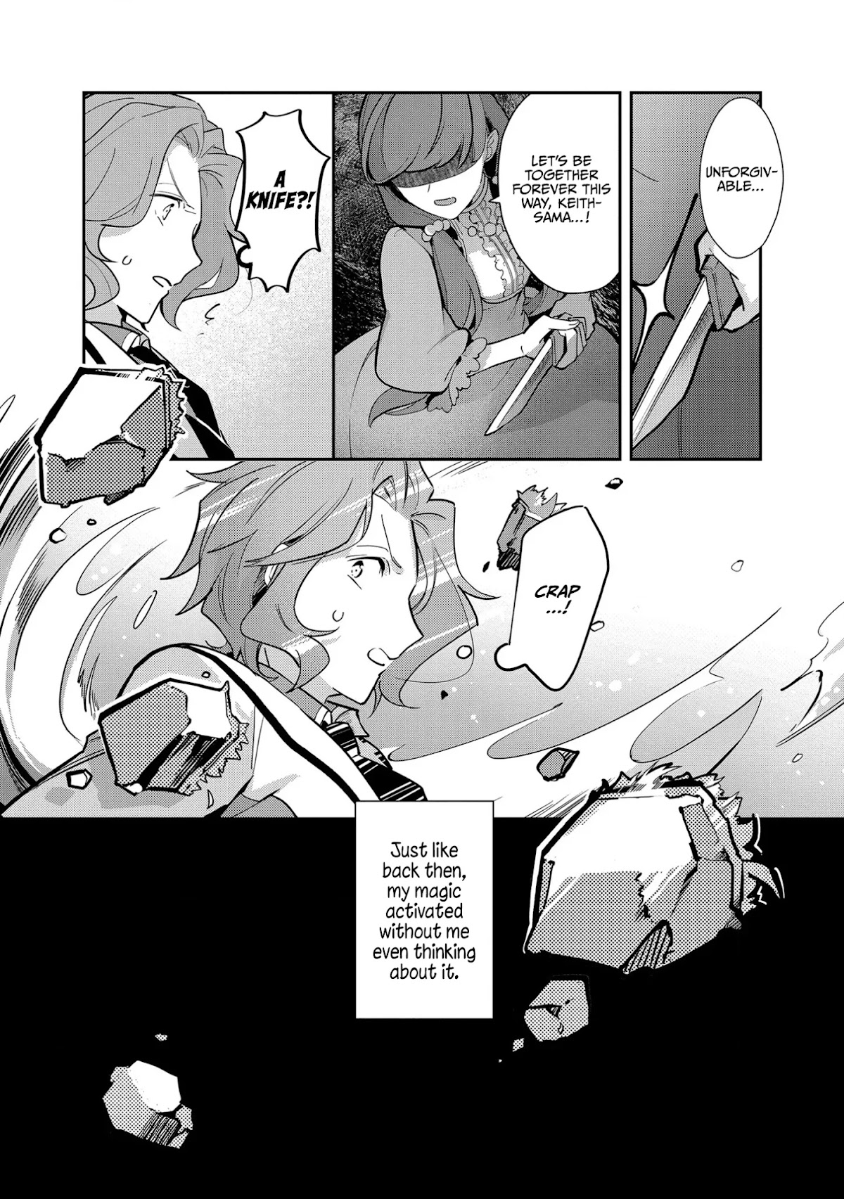 I Reincarnated into an Otome Game as a Villainess With Only Destruction Flags... In a Dire Situation!? Verge of Destruction Arc Chapter 9 page 12 - Chapter 9: The Shadow Approaching Keith