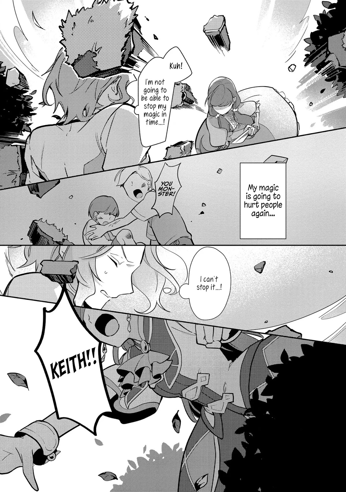 I Reincarnated into an Otome Game as a Villainess With Only Destruction Flags... In a Dire Situation!? Verge of Destruction Arc Chapter 9 page 13 - Chapter 9: The Shadow Approaching Keith