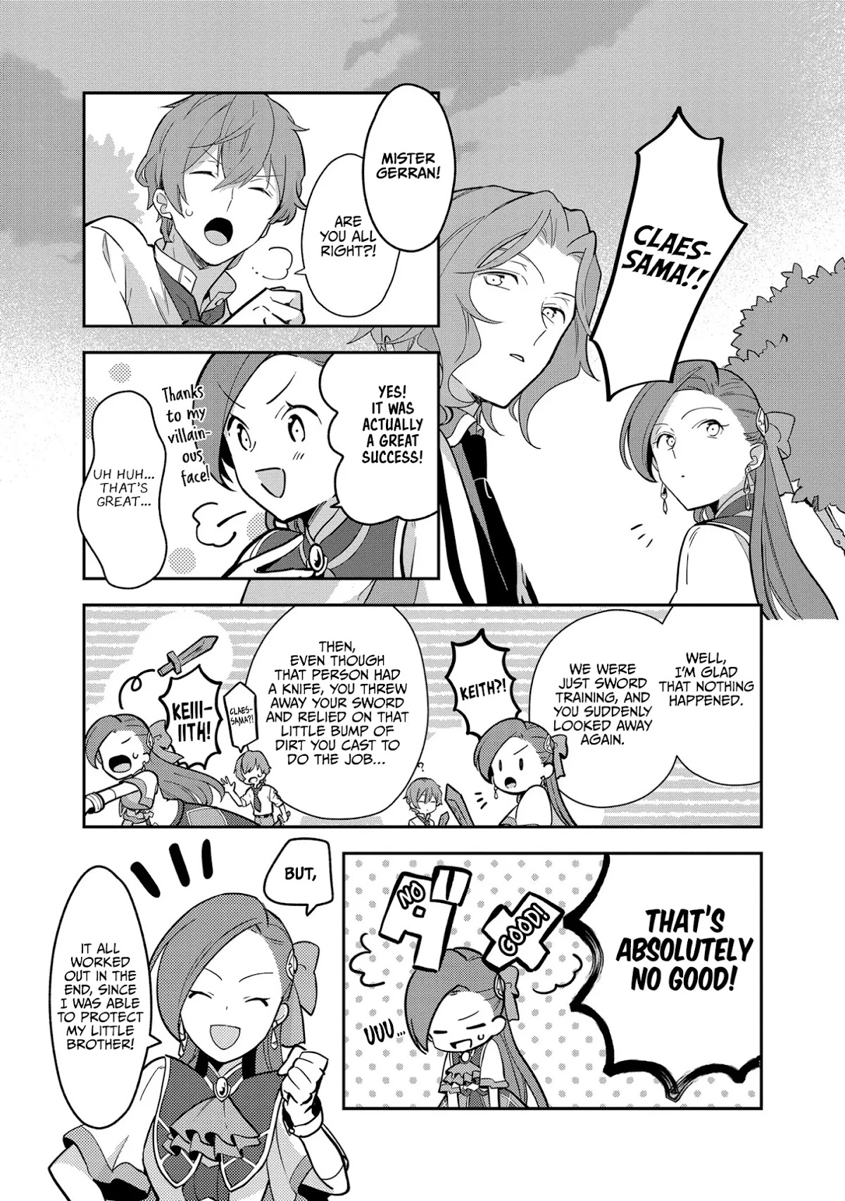 I Reincarnated into an Otome Game as a Villainess With Only Destruction Flags... In a Dire Situation!? Verge of Destruction Arc Chapter 9 page 17 - Chapter 9: The Shadow Approaching Keith