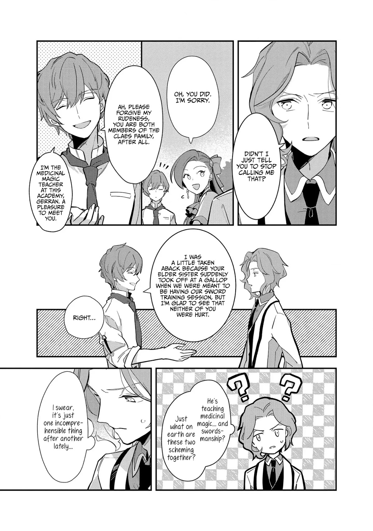 I Reincarnated into an Otome Game as a Villainess With Only Destruction Flags... In a Dire Situation!? Verge of Destruction Arc Chapter 9 page 18 - Chapter 9: The Shadow Approaching Keith