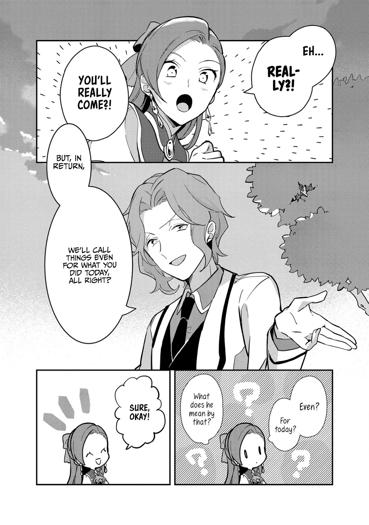 I Reincarnated into an Otome Game as a Villainess With Only Destruction Flags... In a Dire Situation!? Verge of Destruction Arc Chapter 9 page 20 - Chapter 9: The Shadow Approaching Keith