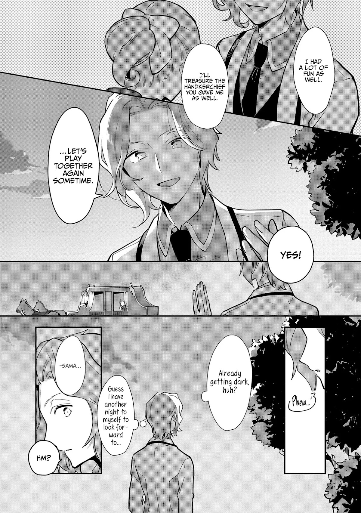 I Reincarnated into an Otome Game as a Villainess With Only Destruction Flags... In a Dire Situation!? Verge of Destruction Arc Chapter 9 page 8 - Chapter 9: The Shadow Approaching Keith
