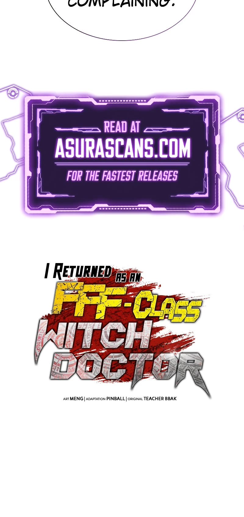 I Returned as an FFF-Class Witch Doctor Chapter 21 page 52 - Chapter 21