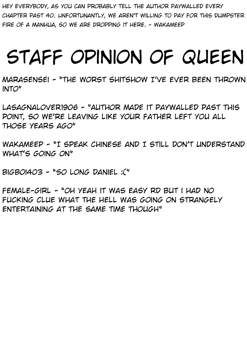 I Shall Become The Queen Chapter 40.5 page 2 - Chapter 40.5: Announcement