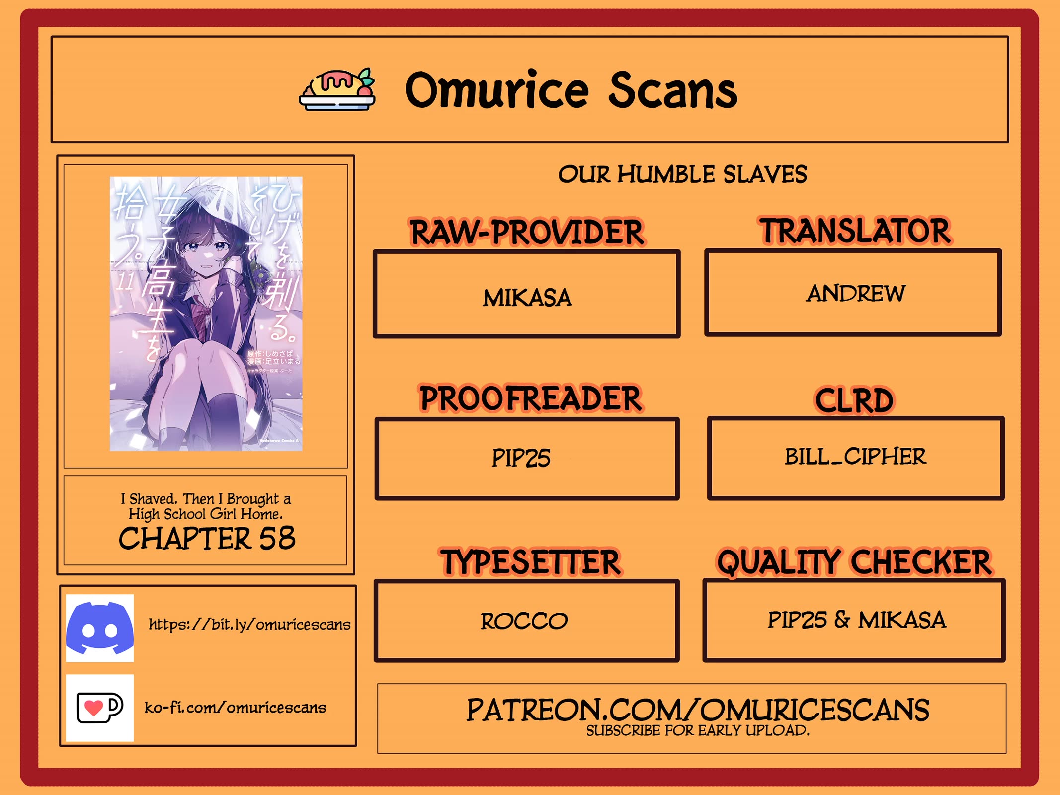 I Shaved. Then I Brought a High School Girl Home. Chapter 58 page 1 - Chapter 58