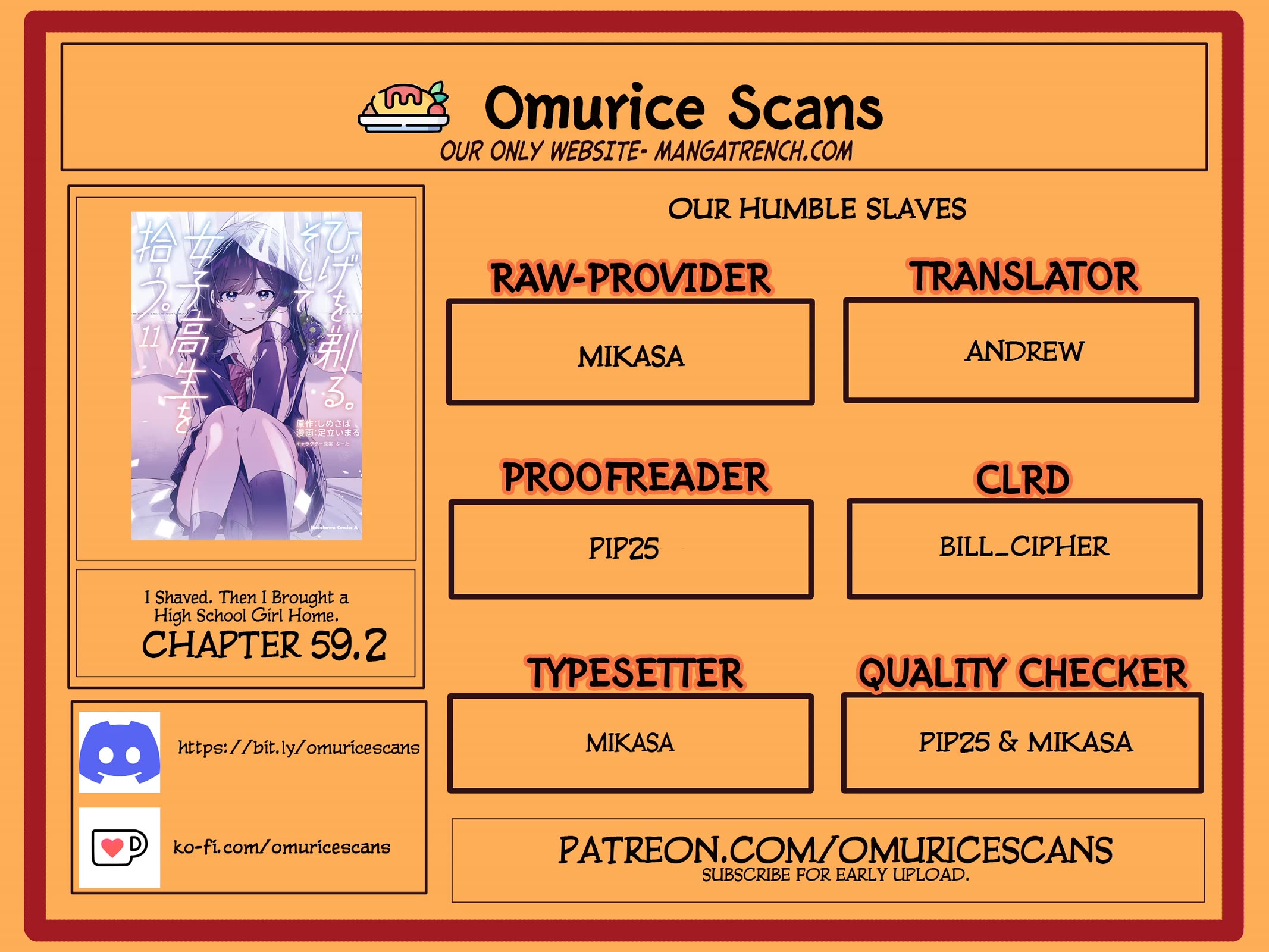 I Shaved. Then I Brought a High School Girl Home. Chapter 59.2 page 1 - Chapter 59.2